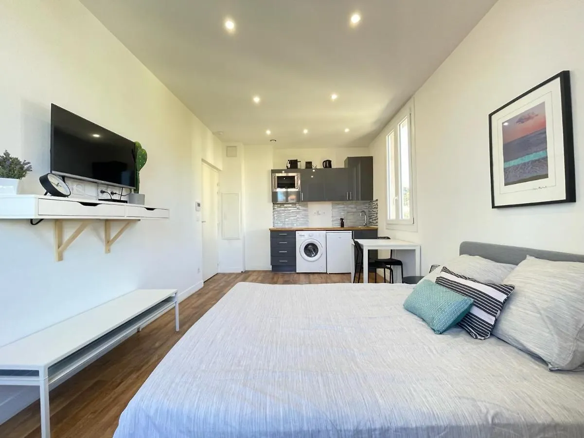 Appartement Nice Renting - Cambrai02 - Studio Beach Sea View - Ac - Promenade Des Anglais