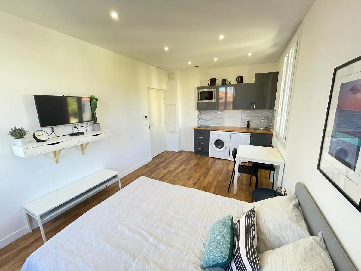Appartement Nice Renting - Cambrai02 - Studio Beach Sea View - Ac - Promenade Des Anglais France